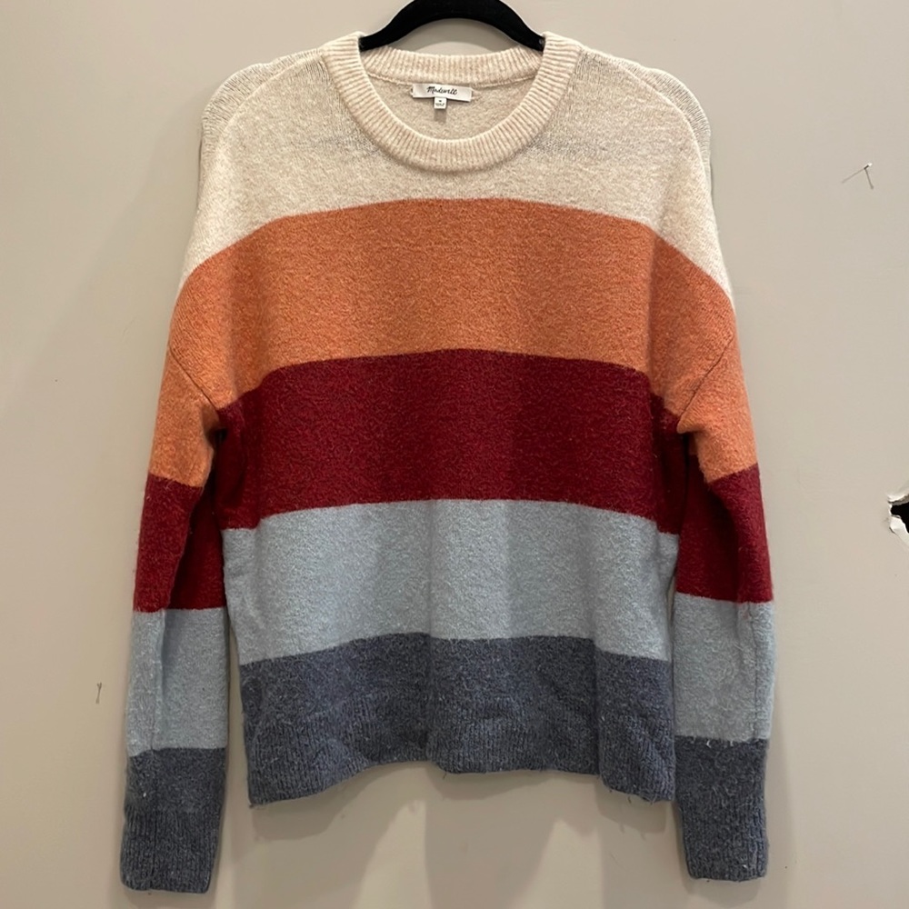 Madewell striped sweater